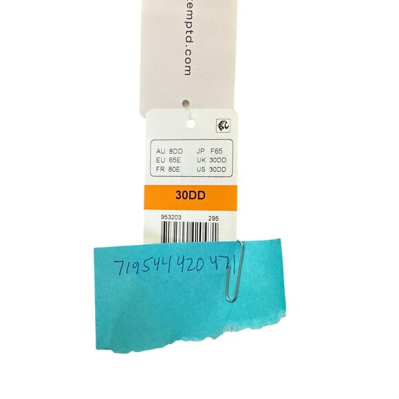 BTemptd Bra Womens 30DD Tan Full Coverage Lightly Padded - Picture 3 of 3